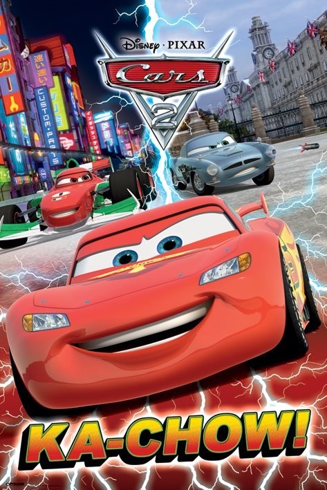 Poster CARS 2 - ka-chow!