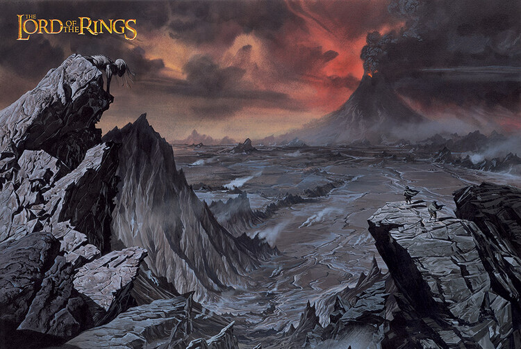 Plakát, Obraz - The Lord of the Rings - Mount Doom, 61x91.5 cm