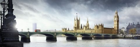 Poster Londen - westminster bridge