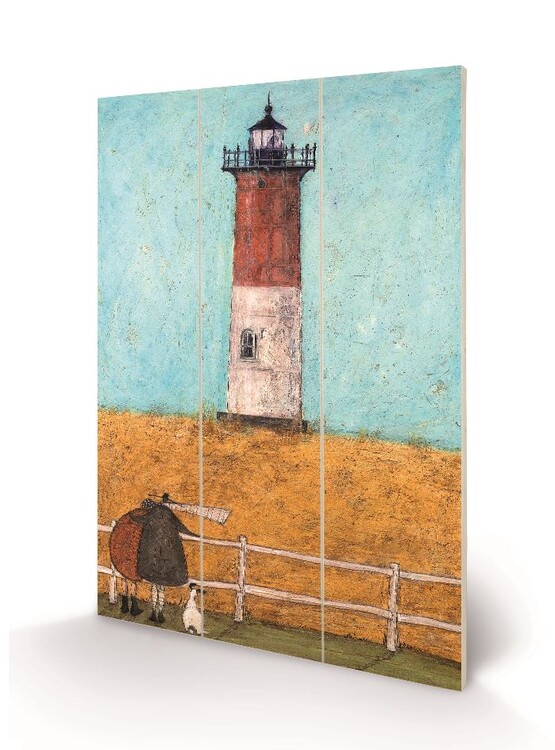 Poster su legno Sam Toft - Feeling the Love at Nauset Light