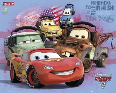 Poster CARS 2 - group