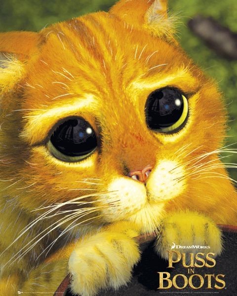 Plakát PUSS IN BOOTS - kocour v botách
