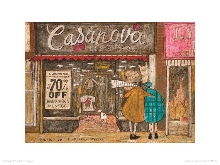 Kunstdruk Sam Toft - Picking Out Something Special