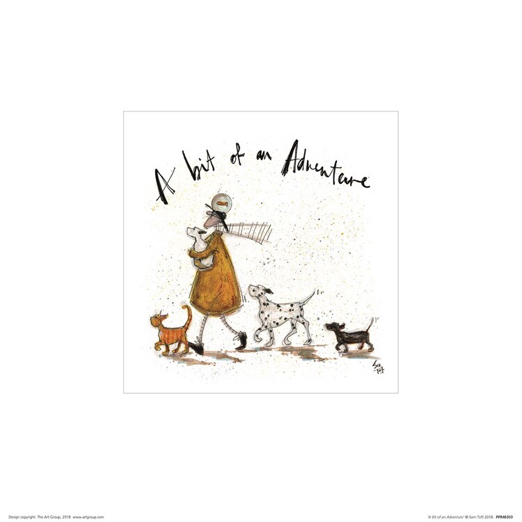 Stampa d'arte Sam Toft - A Bit of an Adventure