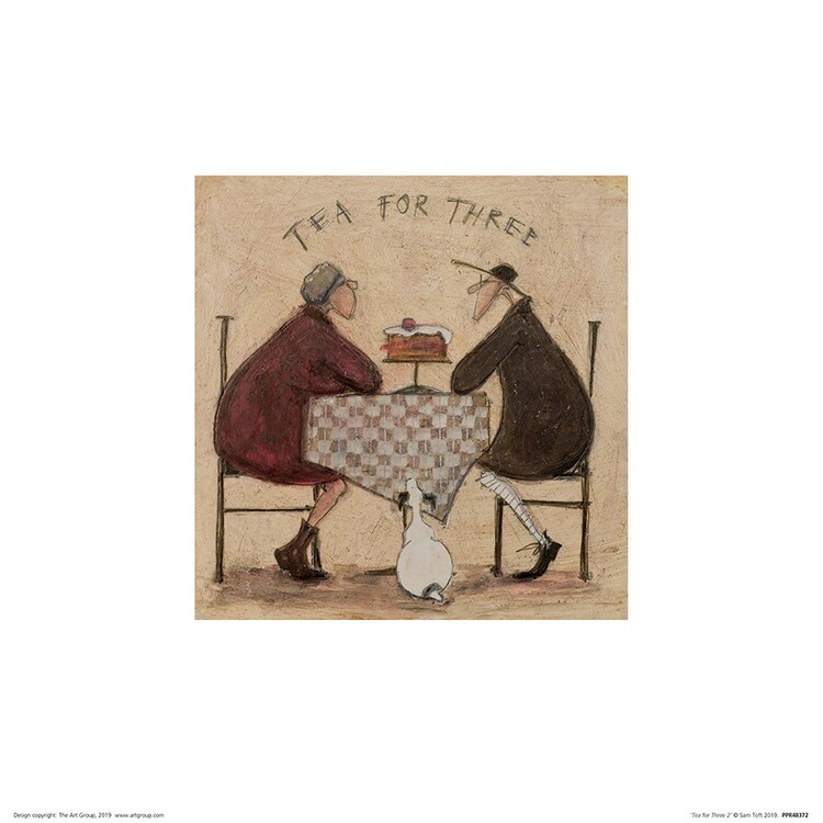 Kunstdruck Sam Toft - Tea for Three II