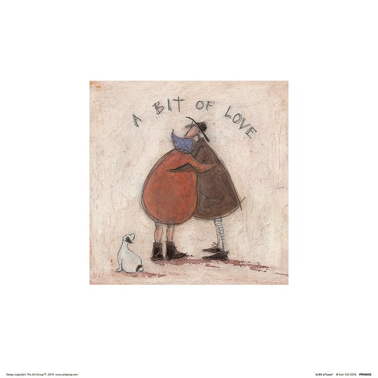 Konsttryck Sam Toft - A Bit of Love