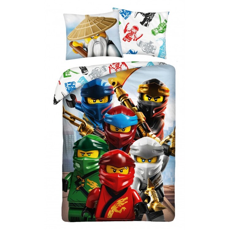 Beddengoed Lego - Ninjago Characters