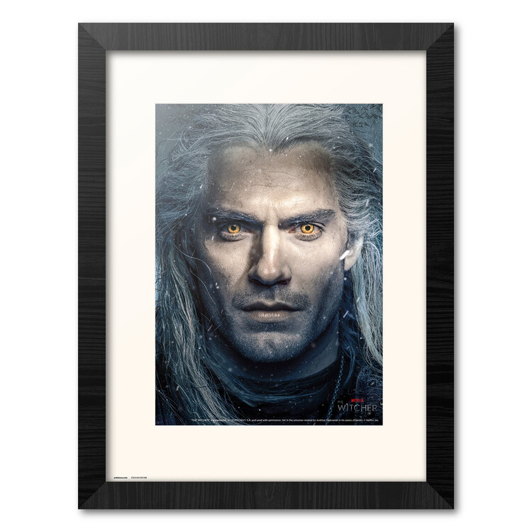 Rámovaný plakát The Witcher - Geralt