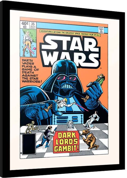 Innrammet plakat Star Wars - Dark Lord‘s Gambit