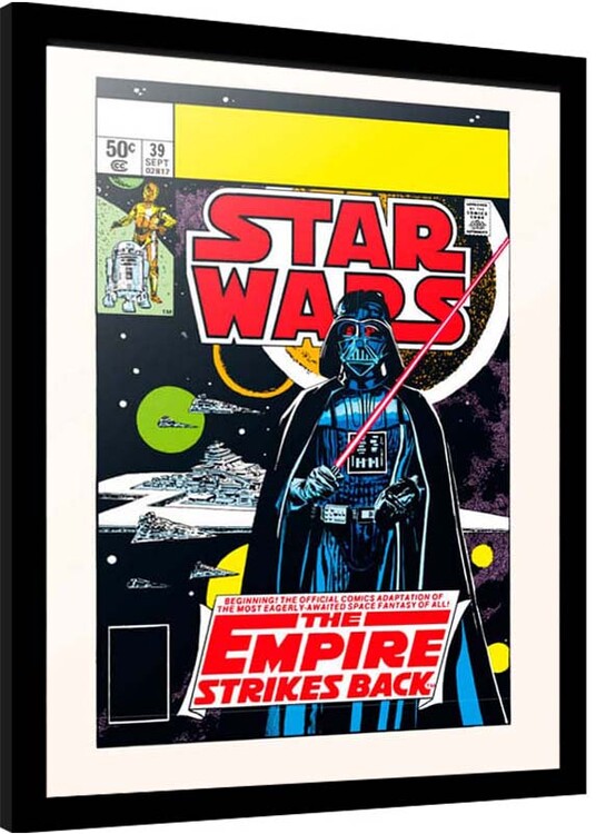 Ingelijste poster Star Wars: Episode V - Empire Strikes Back - The Beginning