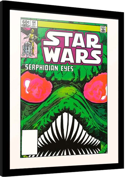 Zarámovaný plagát Star Wars - Serphidian Eyes