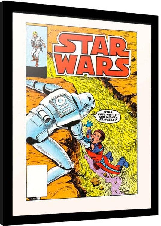 Ingelijste poster Star Wars - The Alderan Factor
