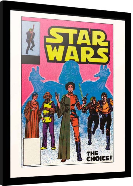 Ingelijste poster Star Wars - The Choice