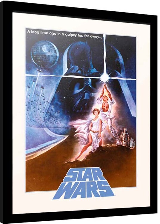 Indrammet plakat Star Wars - Classic