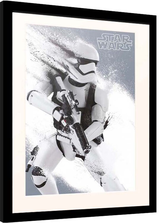 Poster incorniciato Star Wars: Episode VII - The Force Awakens - Stormtrooper