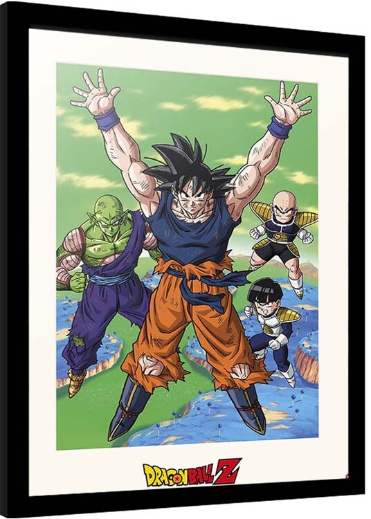 Poster incorniciato Dragon Ball - Spirit Bomb