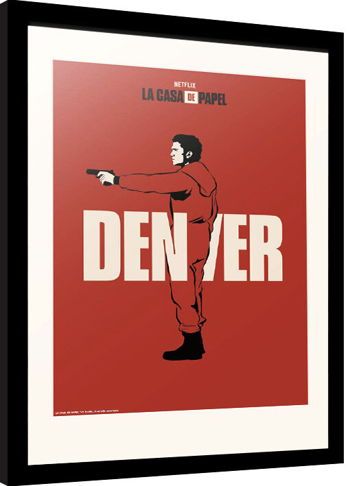 Gerahmte Poster La Casa De Papel - Denver