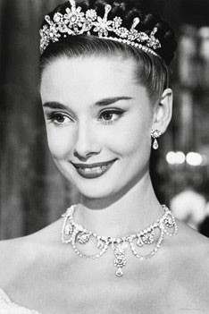 Poster Audrey Hepburn - roman holiday