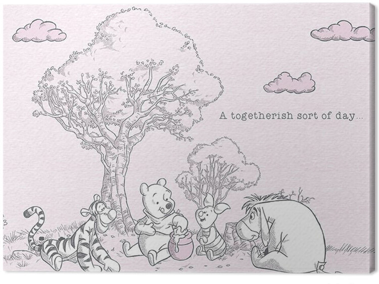 Obraz na płótnie Winnie The Pooh - Togetherish