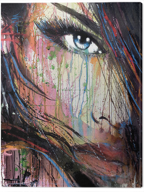 Canvastavla Loui Jover - Dark Nature