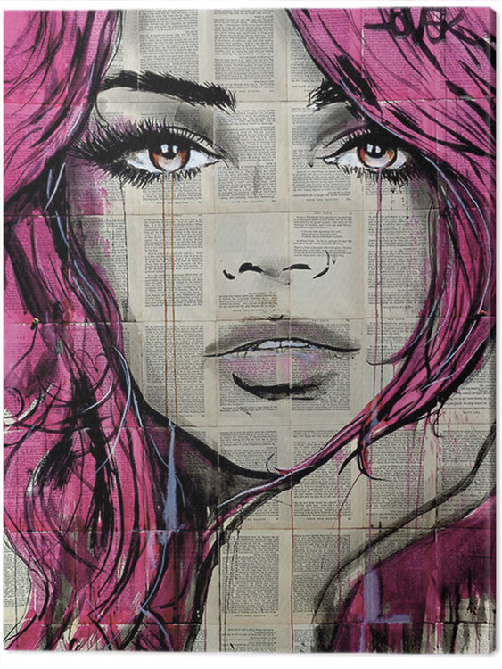 Obraz na plátně Loui Jover - Faythe, 2 cm - 60×80 cm