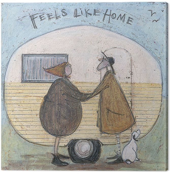Obraz na plátně Sam Toft - Feels Like Home, - 30x30 cm