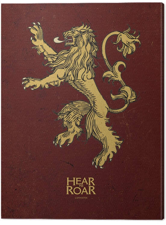 Obraz na płótnie Game of Thrones - Lannister