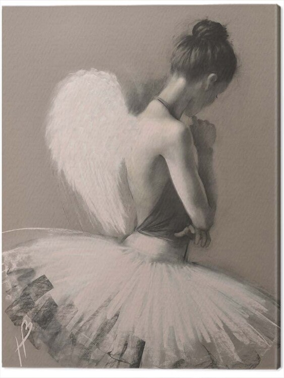 Obraz na płótnie Hazel Bowman - Angel Wings II