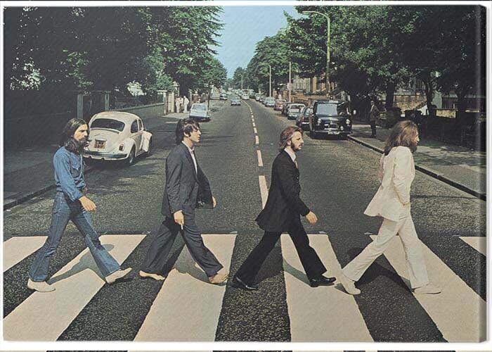 Obraz na plátne The Beatles - Abbey Road