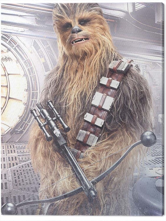 Obraz na płótnie Star Wars The Last Jedi - Chewbacca Bowcaster