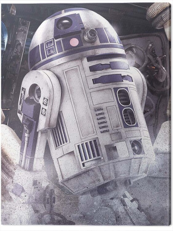 Obraz na płótnie Star Wars The Last Jedi - R2 - D2 Droid