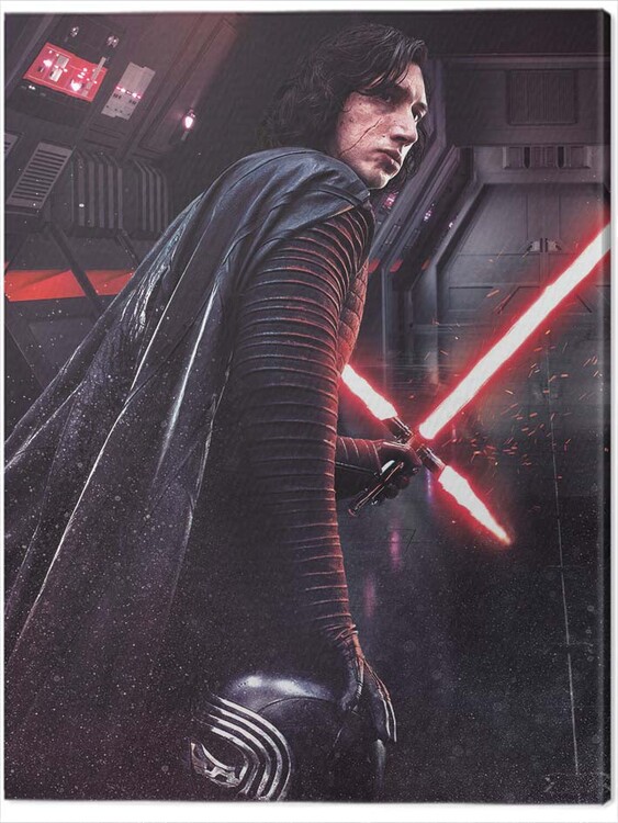 Obraz na płótnie Star Wars The Last Jedi - Kylo Ren Rage