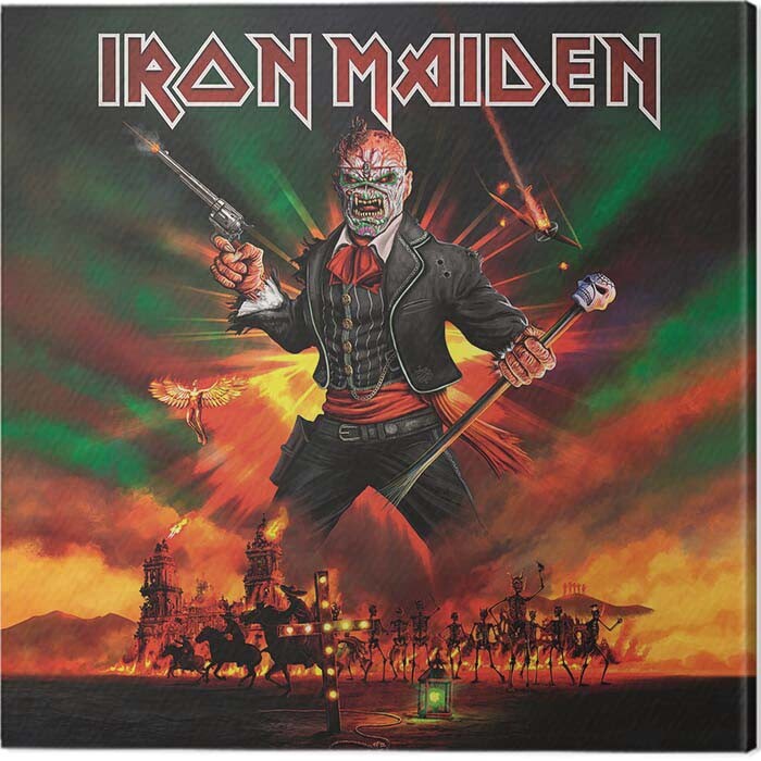 Obraz na plátně Iron Maiden, 2 - 40×40 cm