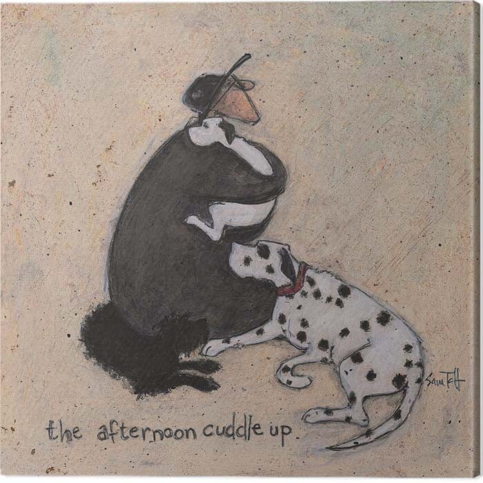 Schilderij op canvas Sam Toft - The Afternoon Cuddle Up