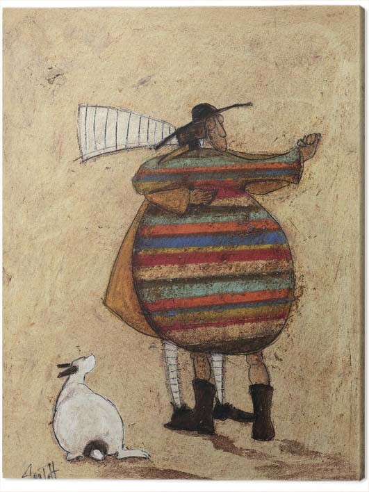 Obraz na plátně Sam Toft - Dancing Cheek to Cheeky, 2 cm - 30×40 cm