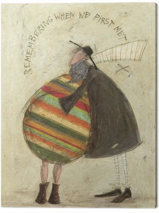 Schilderij op canvas Sam Toft - Remembering When We First Met