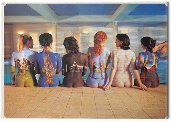 Obraz na plátně Pink Floyd - Back Catalogue, 2 cm - 60×80 cm