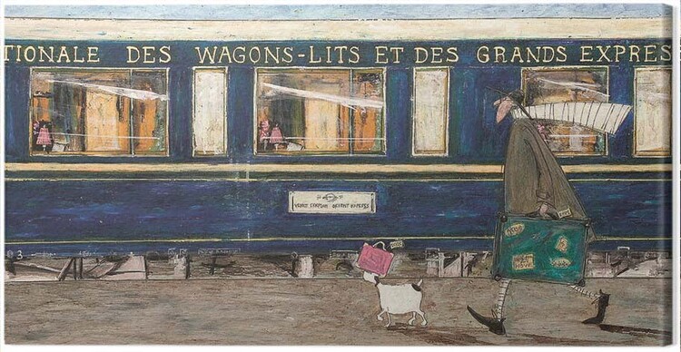Obraz na płótnie Sam Toft - Orient Express Ooh La La