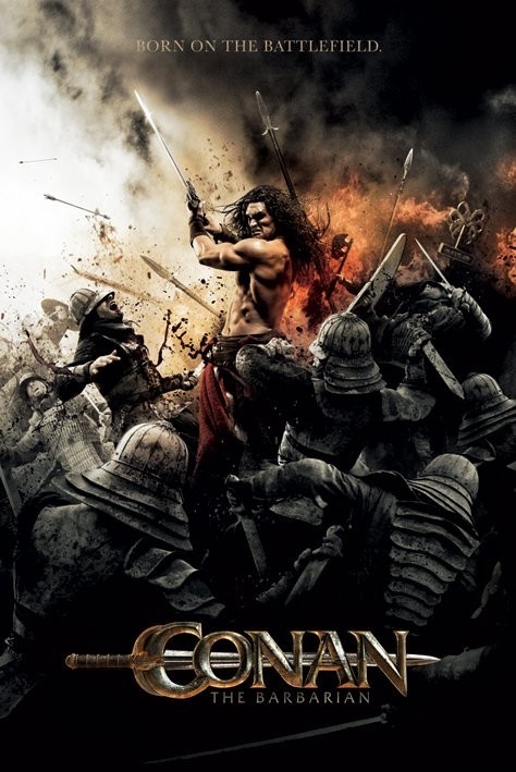 Plakát CONAN THE BARBARIAN - battlefield
