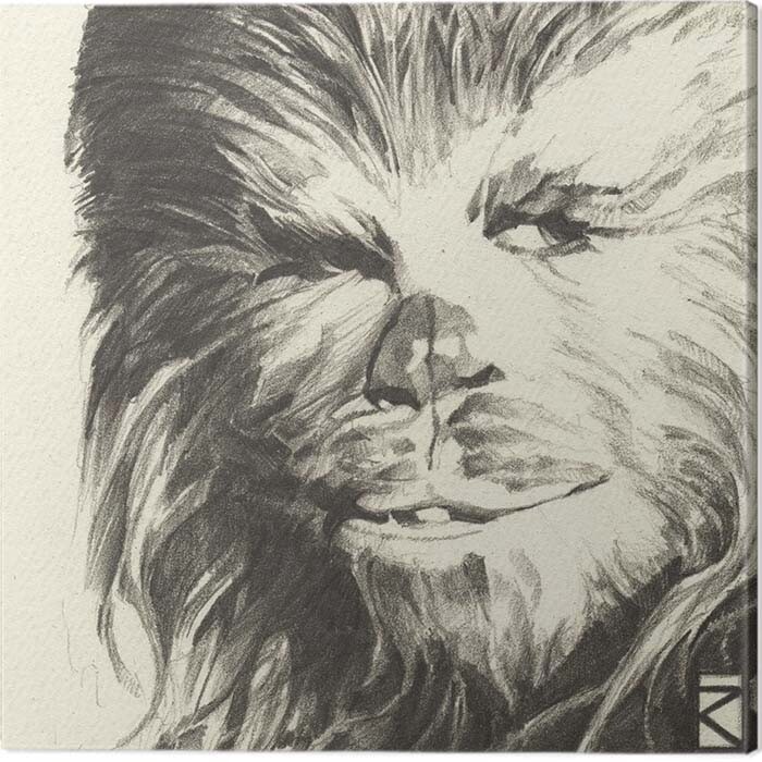 Schilderij op canvas Star Wars - Chewbacca