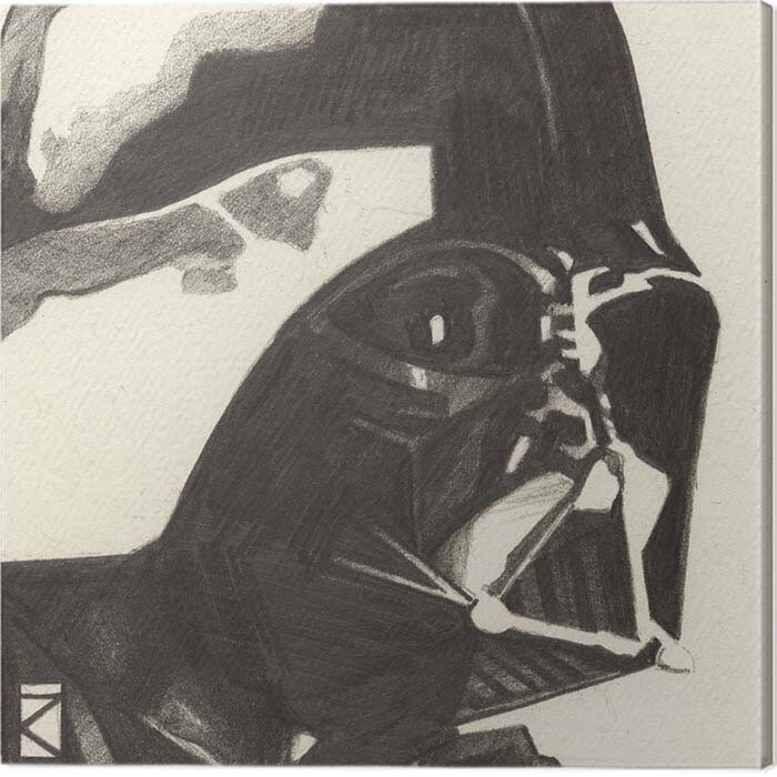 Billede på lærred Star Wars - Darth Vader