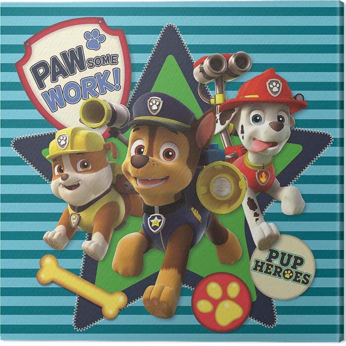 Obraz na plátně Paw Patrol - Pawsome Work