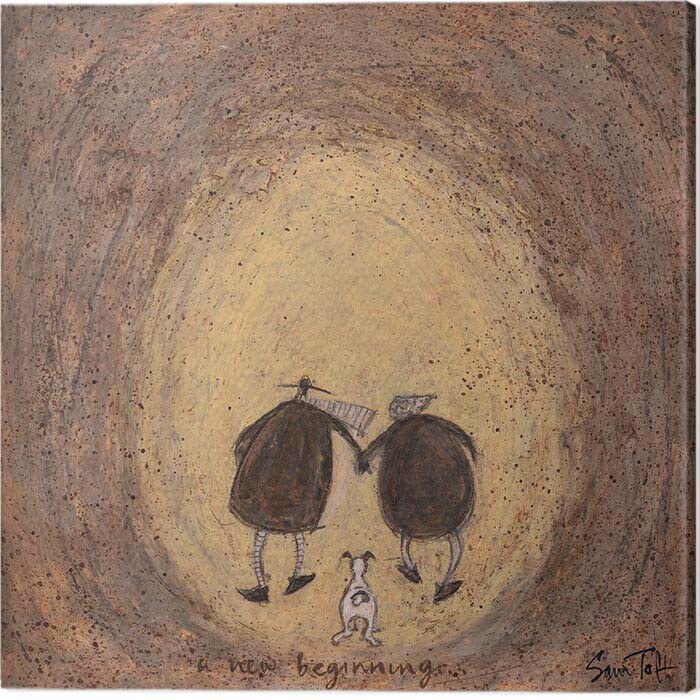Schilderij op canvas Sam Toft - A New Beginning