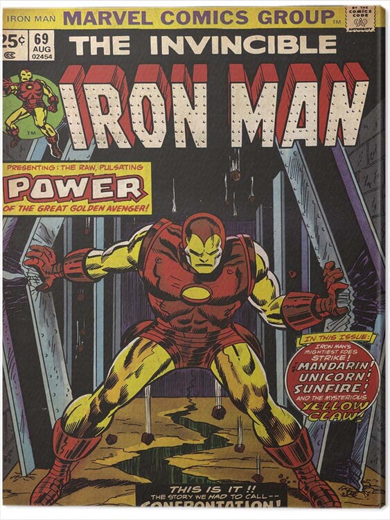 Obraz na płótnie Iron Man - Power