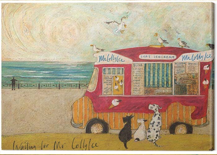 Vászonkép Sam Toft - Waiting For Mr Lollyice