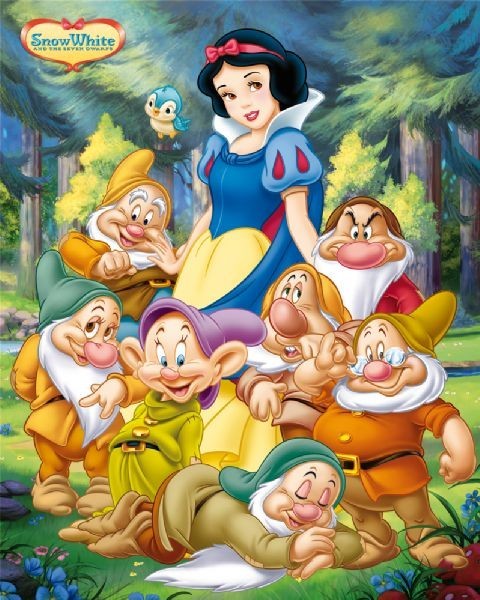 Poster SNOW WHITE - and the seven dwarfs