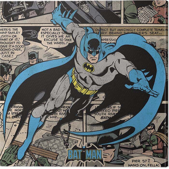 Schilderij op canvas Batman - Burst