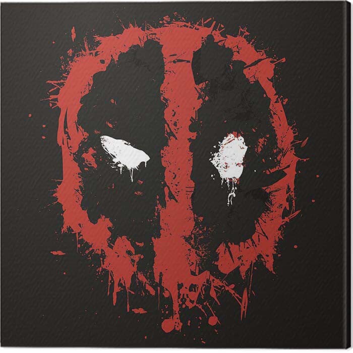 Vászonkép Deadpool - Splat
