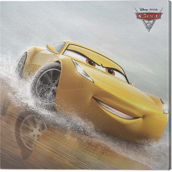 Obraz na plátně Cars 3 - Cruz Ramirez, 2 cm - 40×40 cm