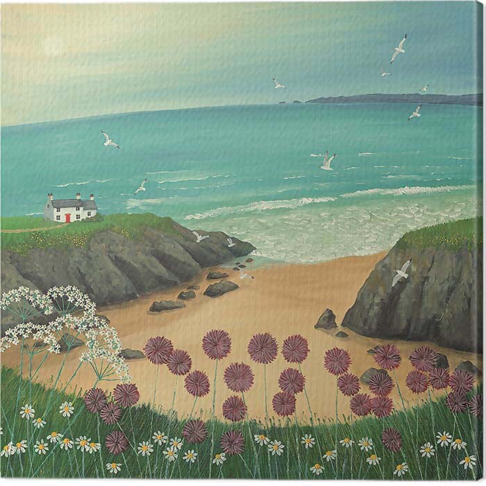 Canvas Print Jo Grundy - Ocean Breeze